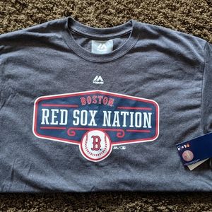Boston Red Sox Shirt/ Majestic MLB Genuine Merchandise